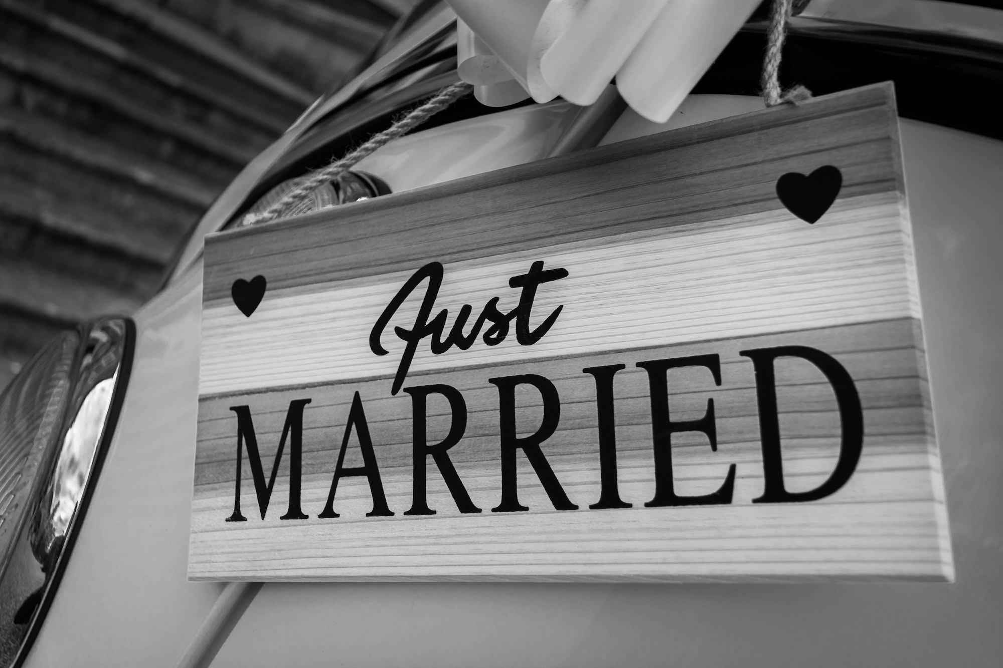 Wedding notes on a clean working surface