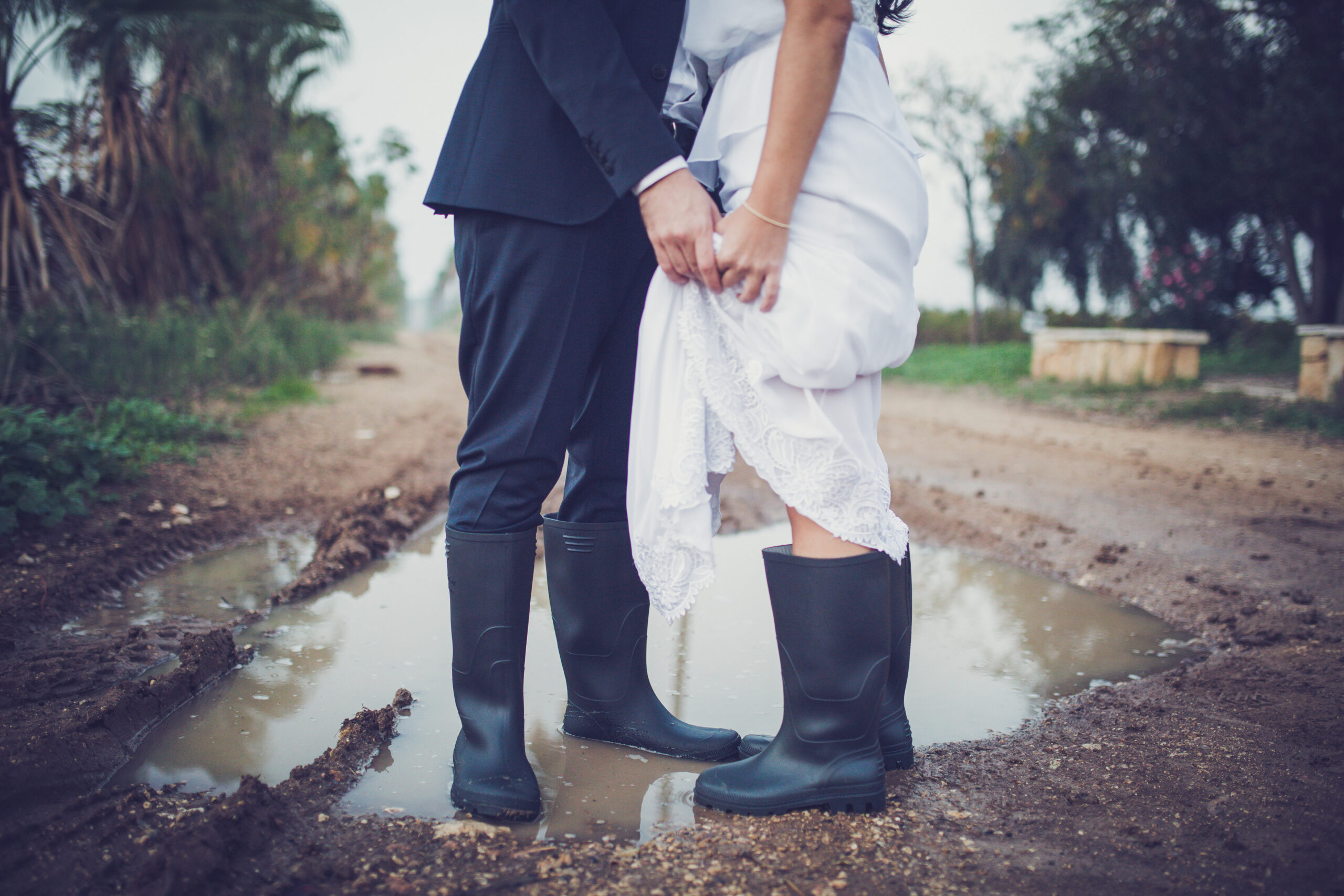 A winter wedding ceremony in Pretoria